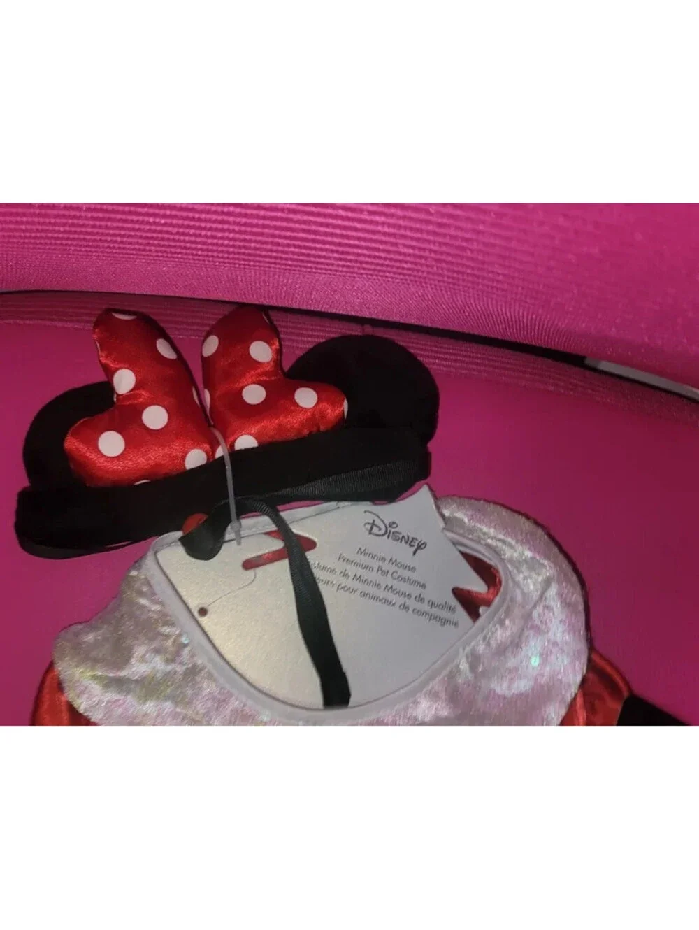 A LEADING ROLE x DISNEY MINNIE MOUSE PREMIUM PET COSTUME - LARGE - NEW